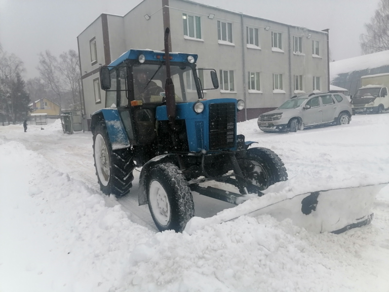 Уборка снега